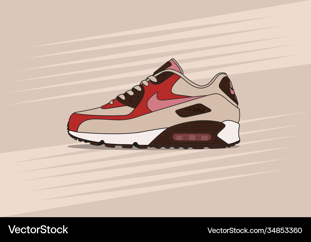 cartoon air max 90
