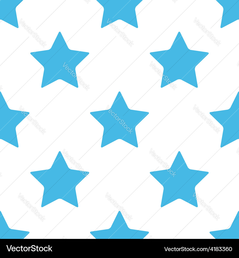 Star Pattern Background Vector Image