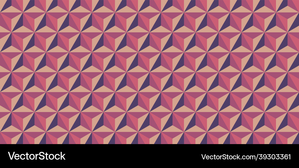 Abstract colorful geometric pattern background vector image