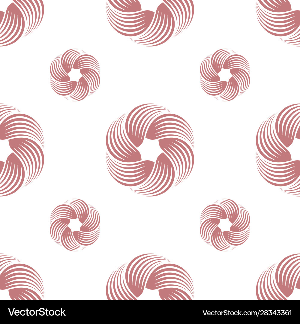 Abstract Swirl Pattern vector image
