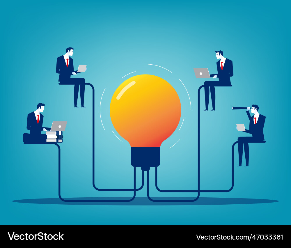 Idea for working artificial intelligence to match vector image