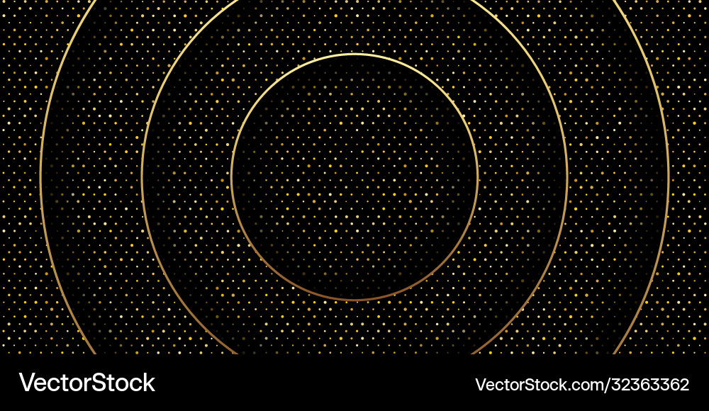 Black background with different textures vector image
