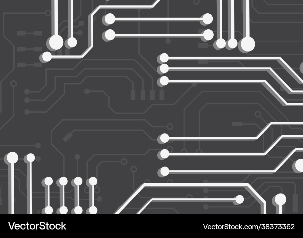 Circuit technology background with hi-tech digital Circuit technology background with hi-tech digital vector image