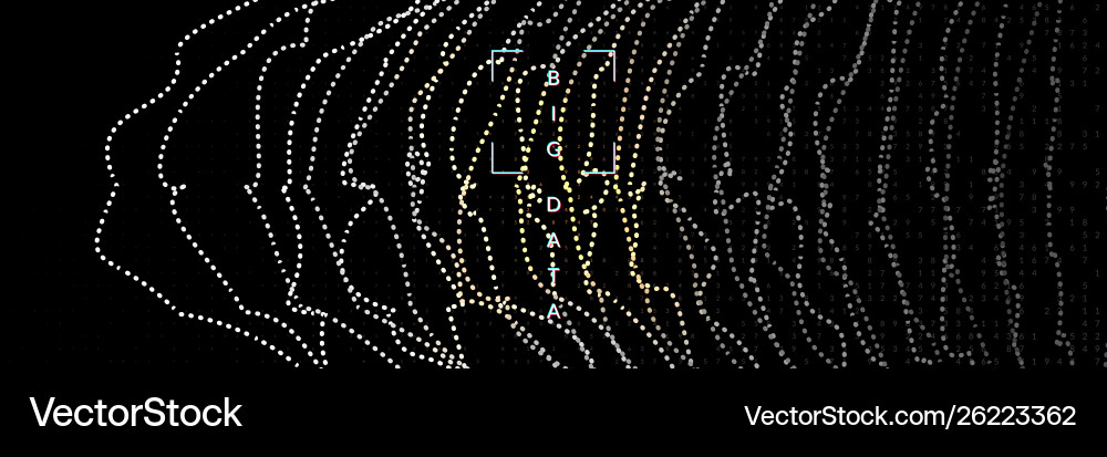 Digital technology abstract background Vector Image