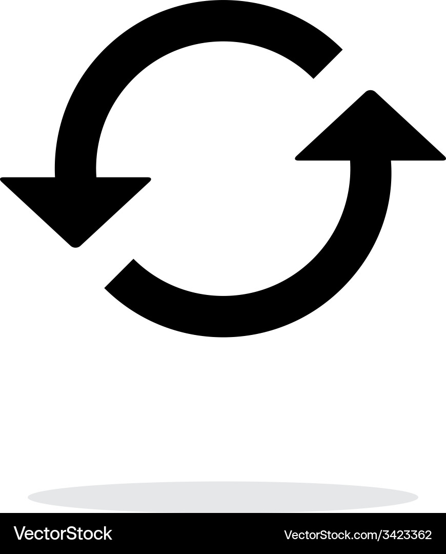 Reload Icon - Circular Refresh vector image