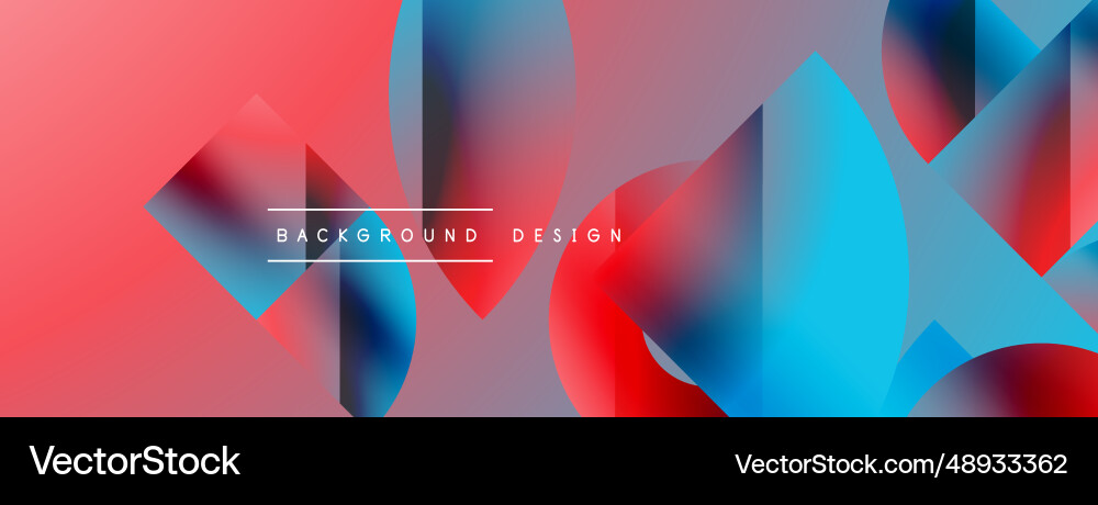 Simple geometric forms - dynamic Simple geometric forms - dynamic vector image