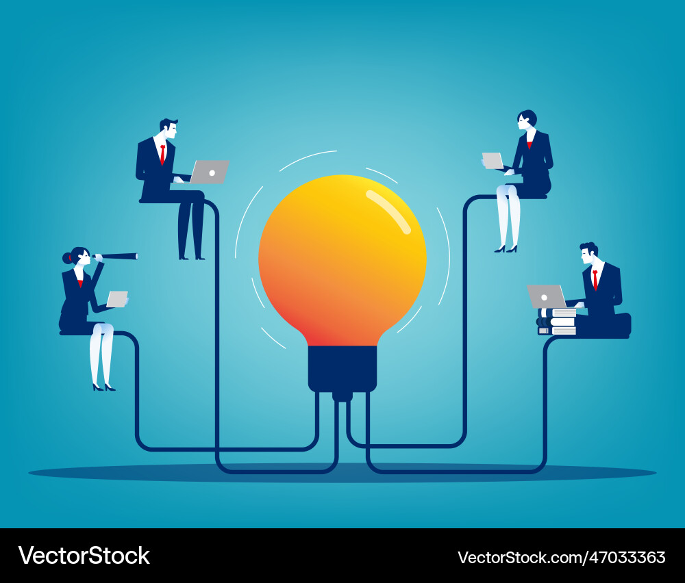 Idea for working artificial intelligence to match Idea for working artificial intelligence to match vector image