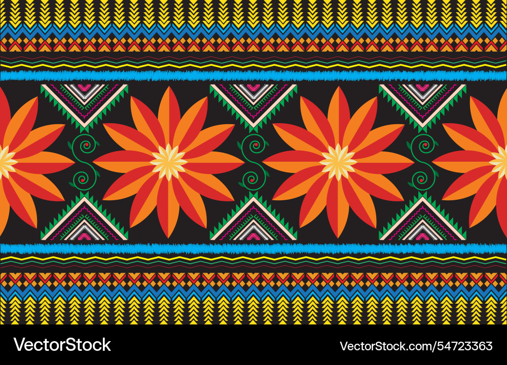 Mayan american indian pattern tribal ethnic motifs Vector Image