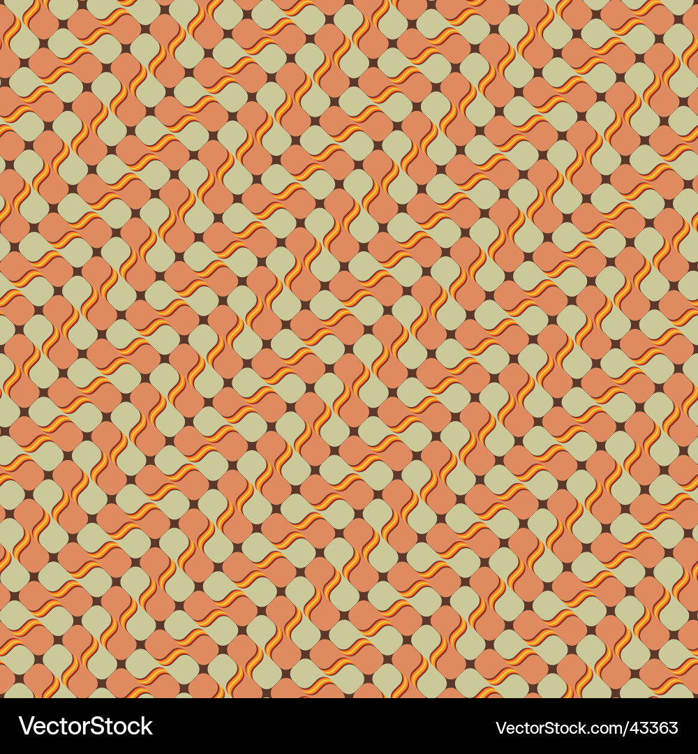 Retro diagonal pattern vector image