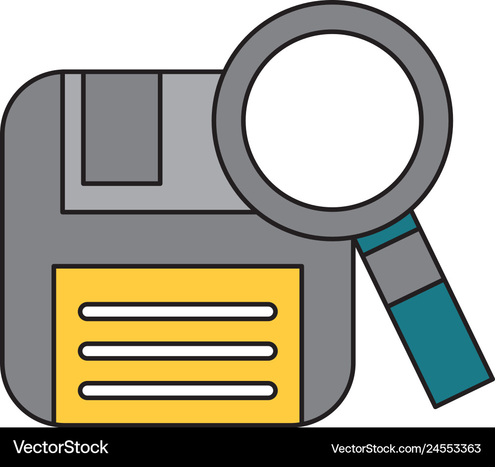Security data technology Vector Image