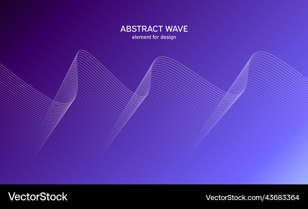 Abstract wave element for design digital Abstract wave element for design digital vector image