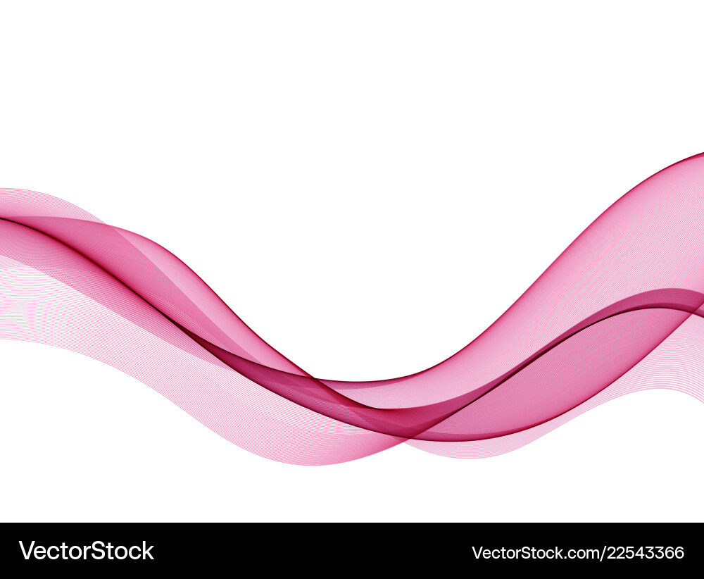 Abstract Colorful Wave Background vector image