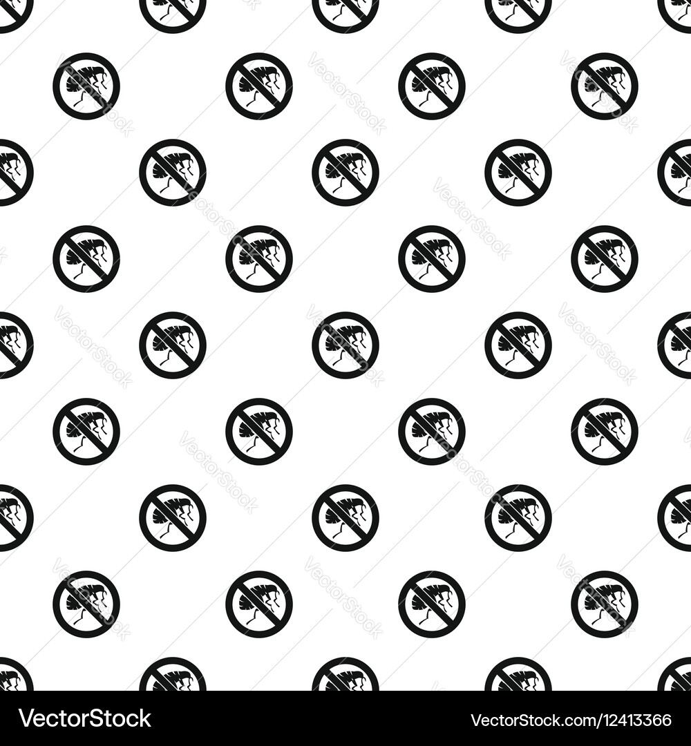 Etching insect pattern simple style Vector Image
