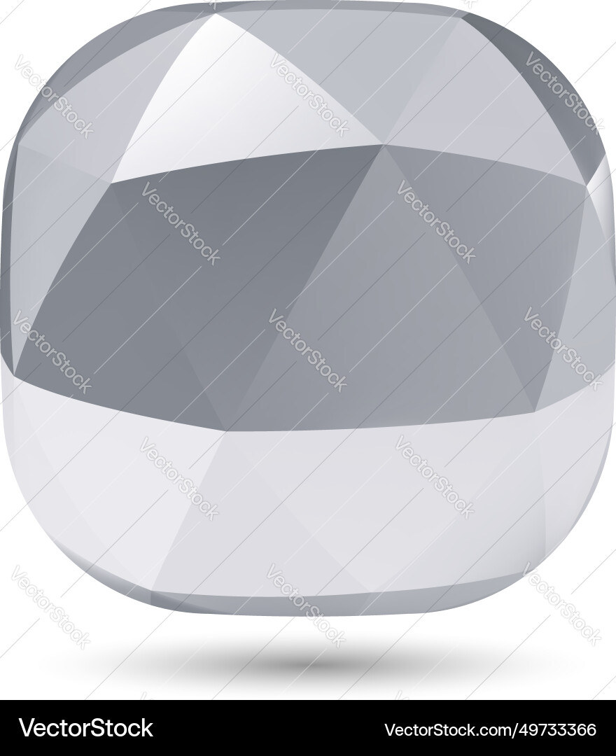 Low poly object Low poly object vector image