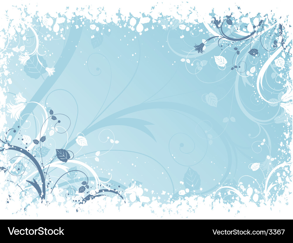Abstract Winter Grunge vector image