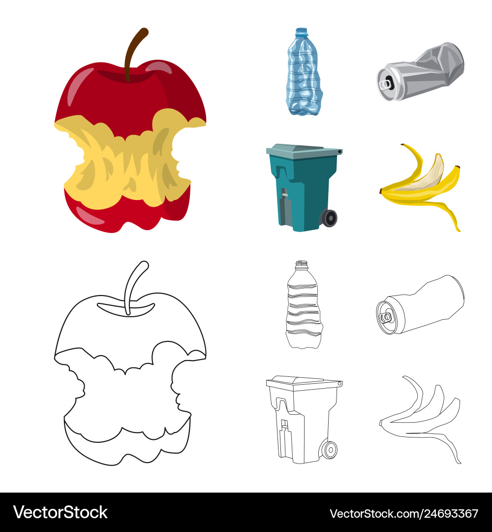 Isoliertes Objekt von Dump und Sortier-Icon-Set Isoliertes Objekt von Dump und Sortier-Icon-Set vektorbild