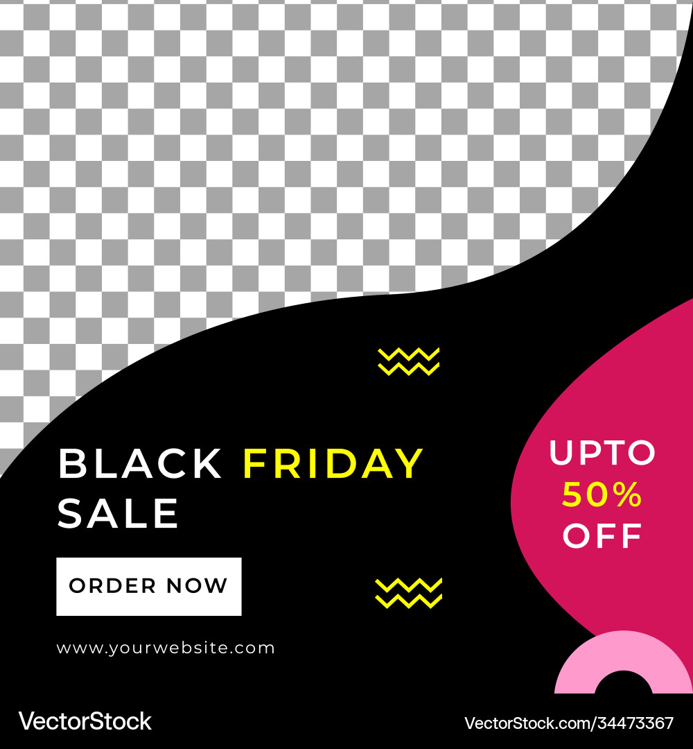 Schwarzer Freitag Verkauf Banner Design Schwarzer Freitag Verkauf Banner Design vektorbild