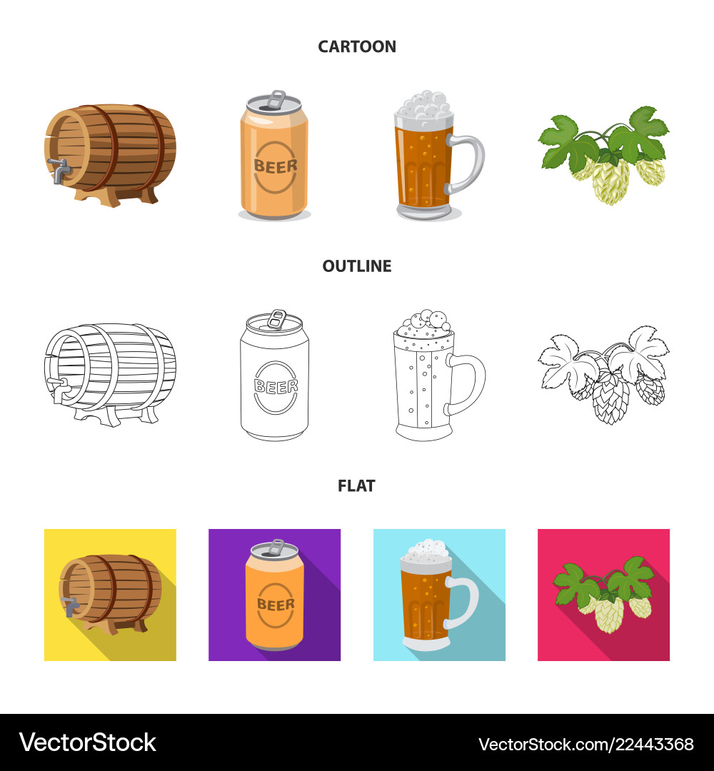 Design of pub and bar icon set Design of pub and bar icon set vector image
