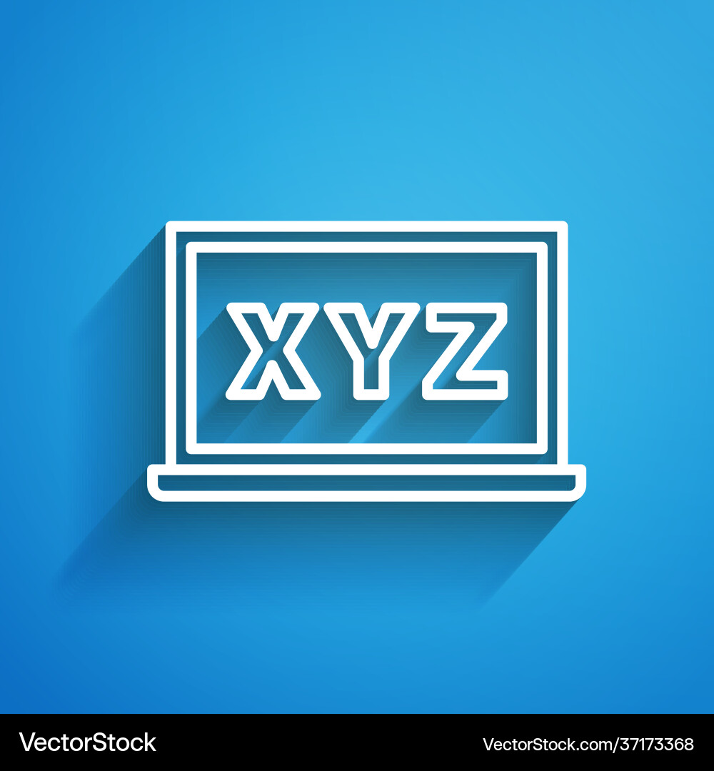 White line xyz coordinate system on chalkboard White line xyz coordinate system on chalkboard vector image