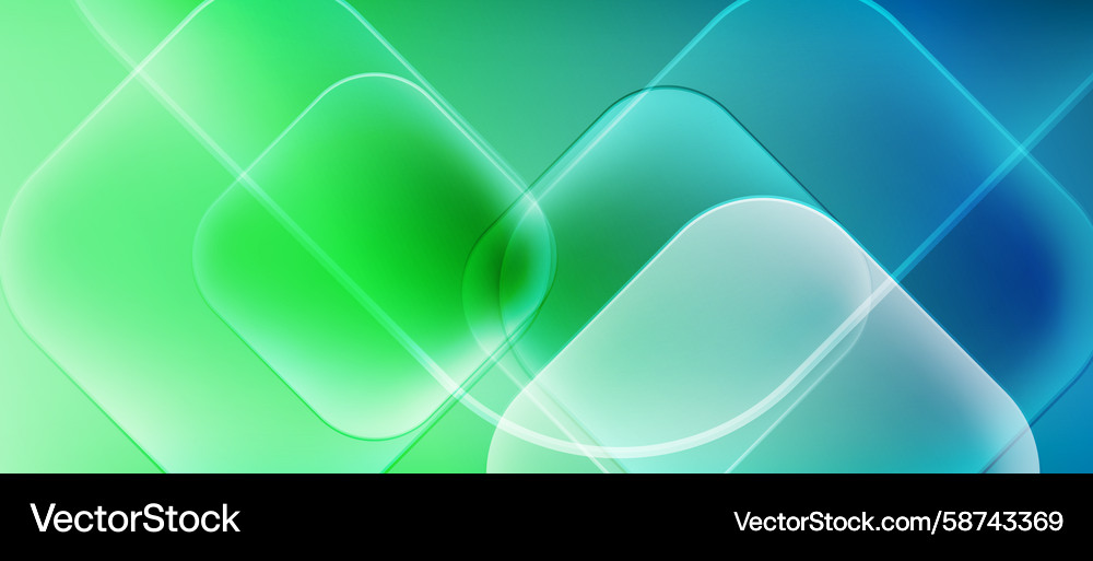 Abstract background features overlapping squares Vector Image