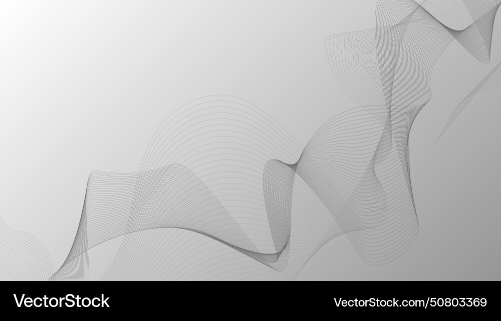 Abstract motion line smooth background vector image