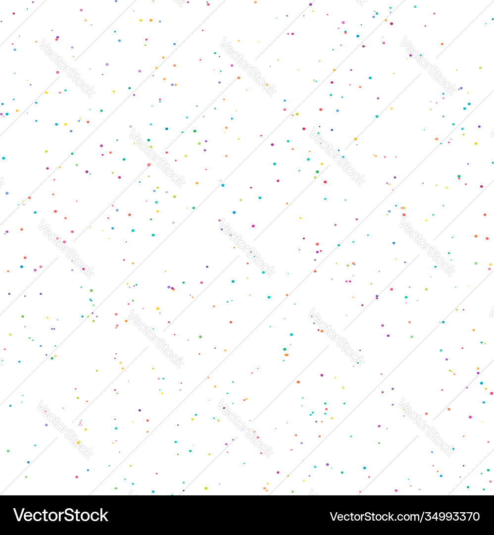 Dots and circles random pattern scattered specks Vector Image