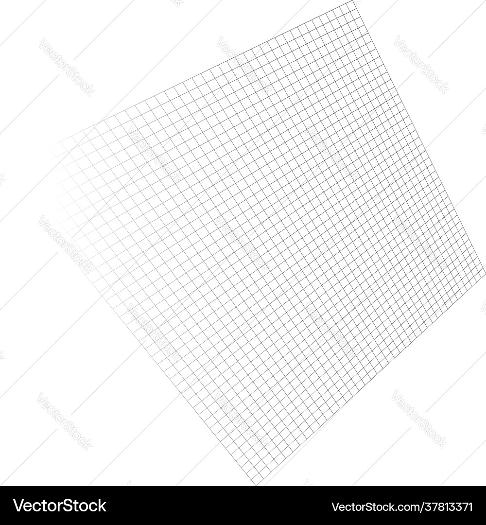 Abstract 3d grid mesh in perspective checkered Abstract 3d grid mesh in perspective checkered vector image