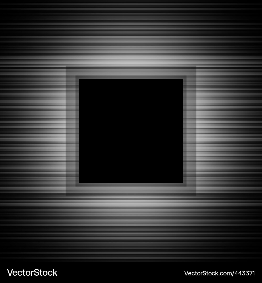 Chromatic Gradient Frame vector image
