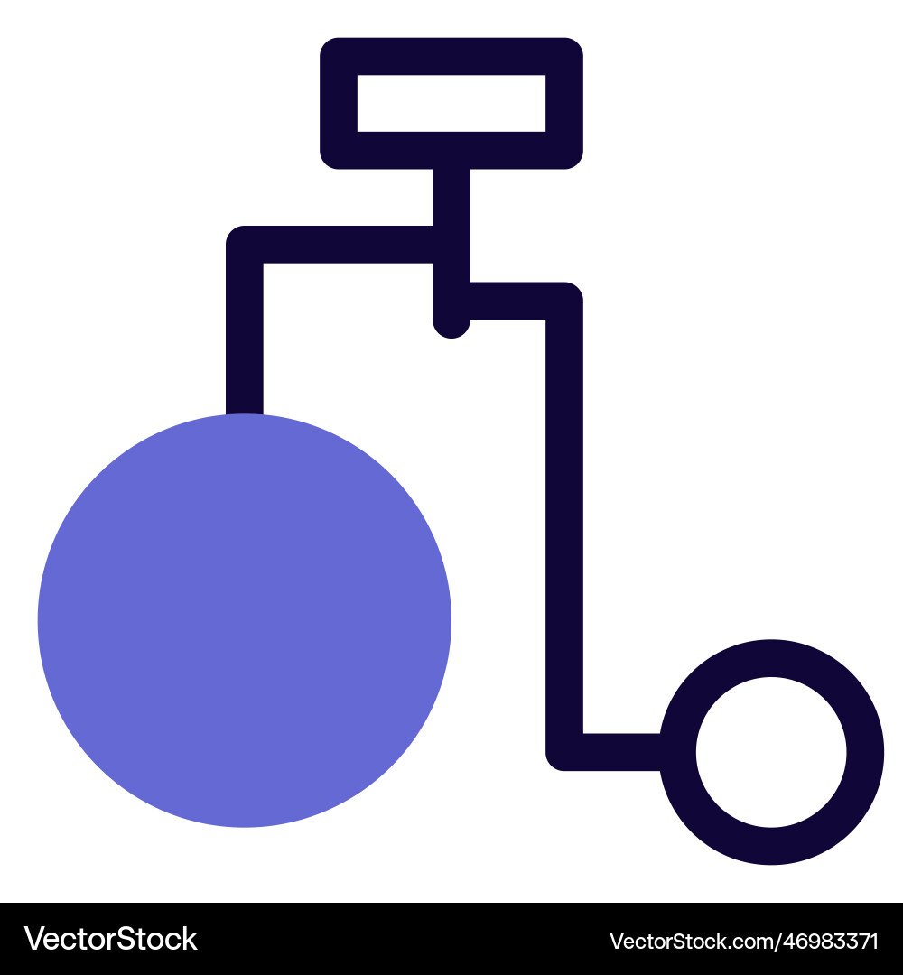 Use of small ceiling-mounted light for operations Vector Image