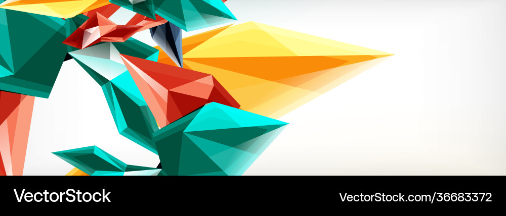 3d triangles and pyramids abstract 3d triangles and pyramids abstract Vector Image