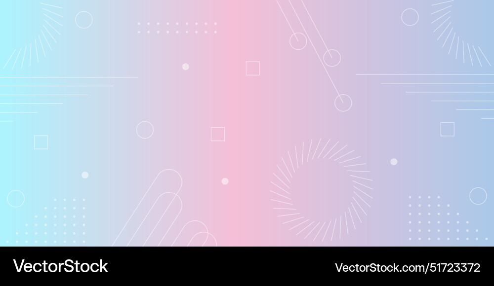 Abstract geometric shape gradient background Vector Image
