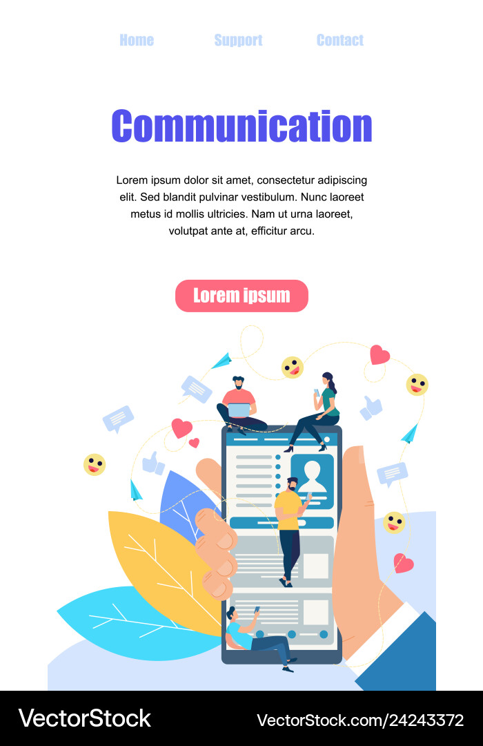 Chatting people use laptops for sending messages Chatting people use laptops for sending messages vector image