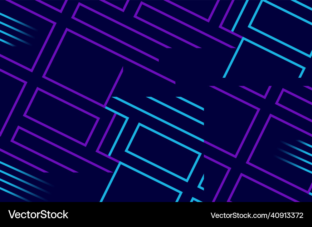 Circuit shape rectangle trendy background design Vector Image