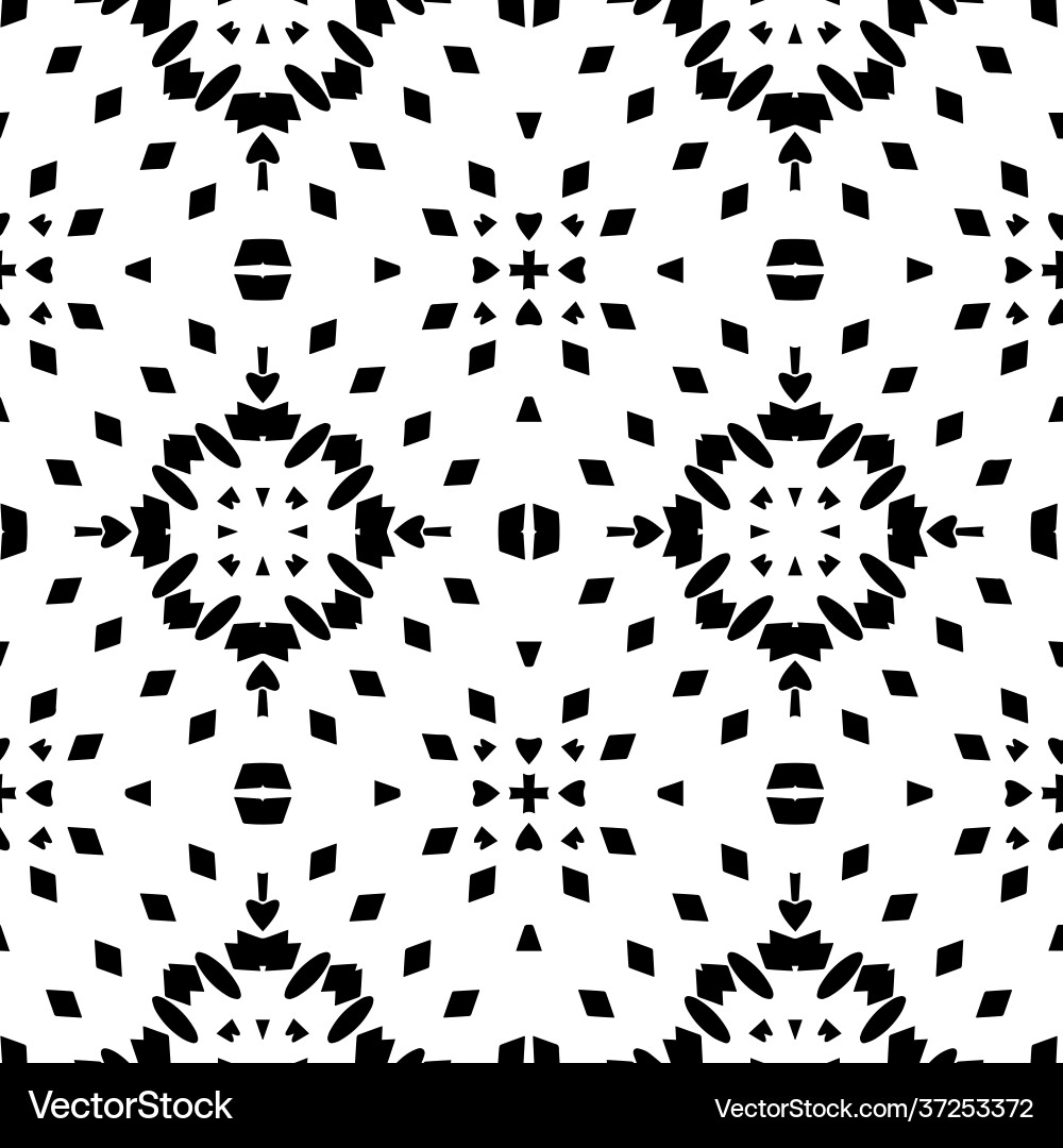 Geometric pattern with triangular elements Vector Image