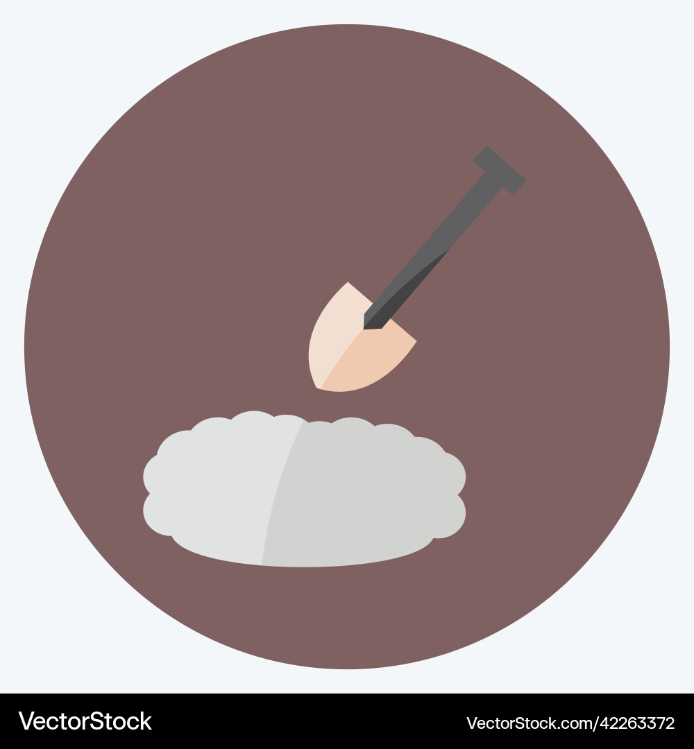 Icon gardening suitable for garden symbol flat Icon gardening suitable for garden symbol flat vector image