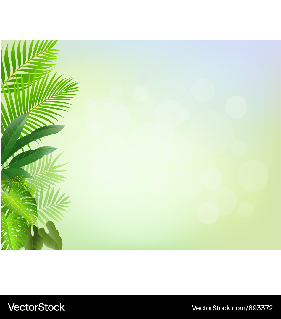 Nature background Royalty Free Vector Image - VectorStock