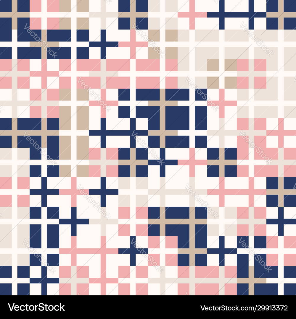 Random colored abstract geometric mosaic pattern Random colored abstract geometric mosaic pattern vector image