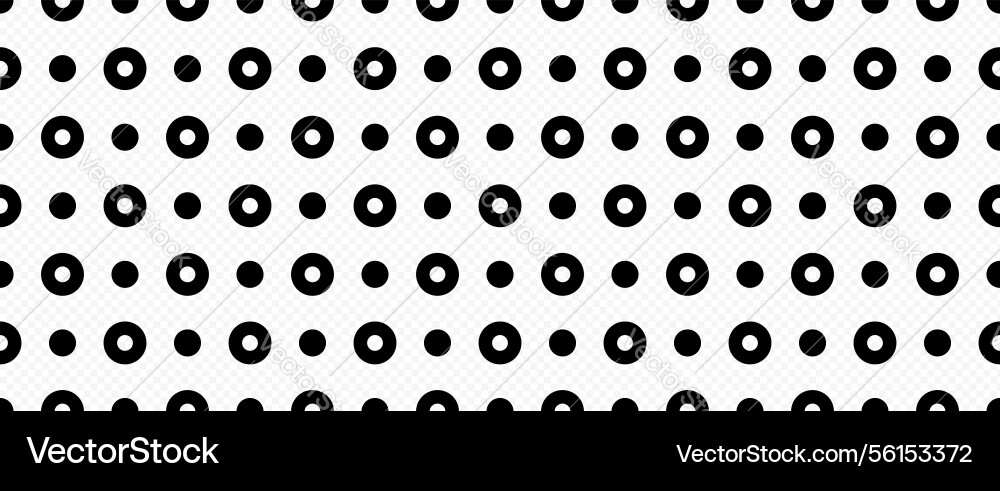 Seamless dotted pattern with evenly spaced circles Seamless dotted pattern with evenly spaced circles vector image