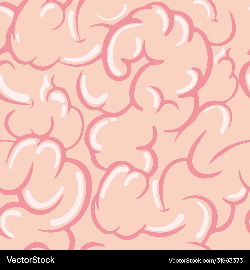 Brain meanders seamless pattern abstract design Brain meanders seamless pattern abstract design Vector Image