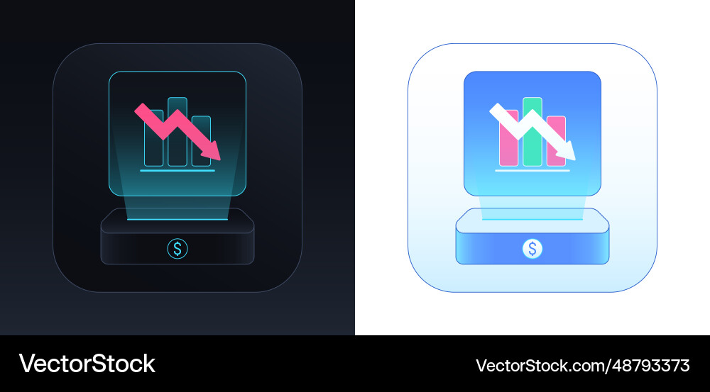 Finance analytics dashboard tool chart graph Finance analytics dashboard tool chart graph vector image