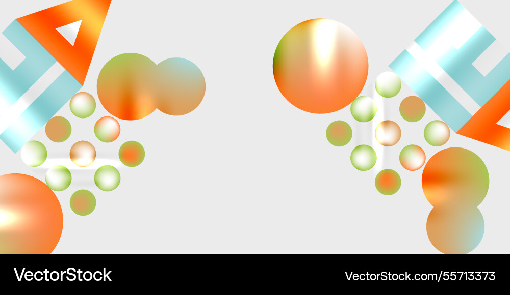 Triangles circles squares rectangles design Triangles circles squares rectangles design vector image