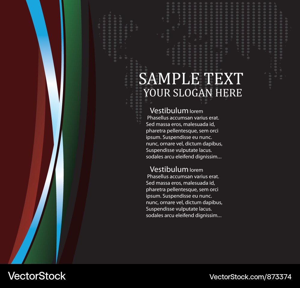 Abstract background vector image