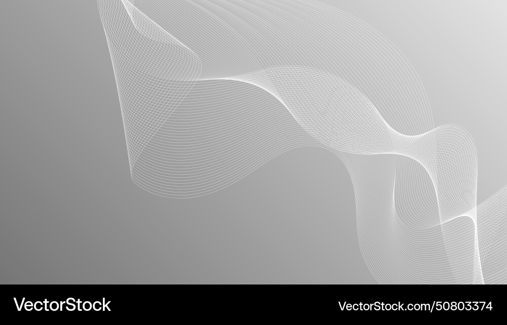 Abstract motion line smooth background vector image