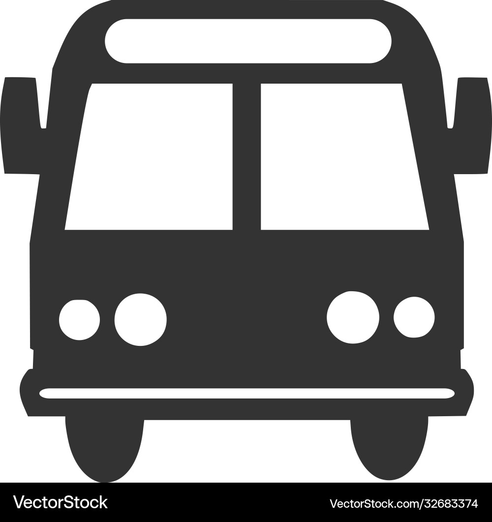 Bus icon Bus icon Vector Image