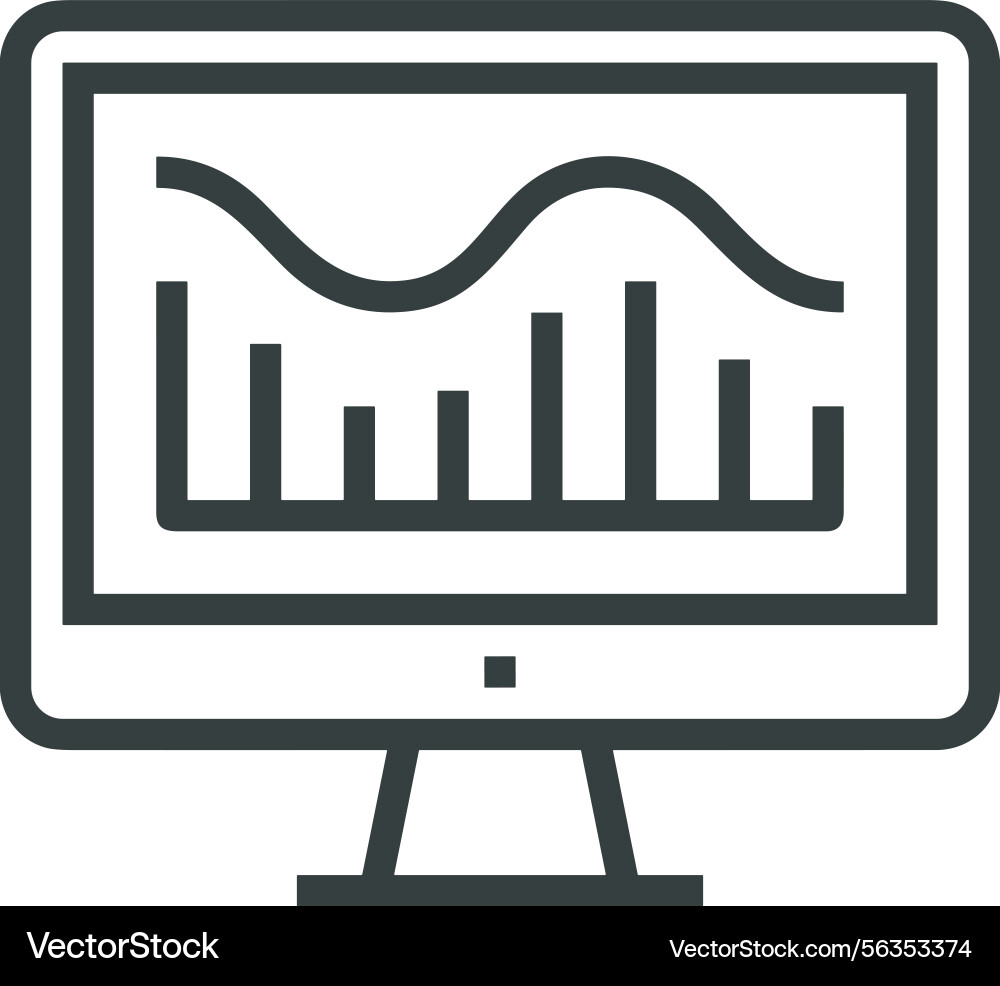Computer icon symbol image Vector Image