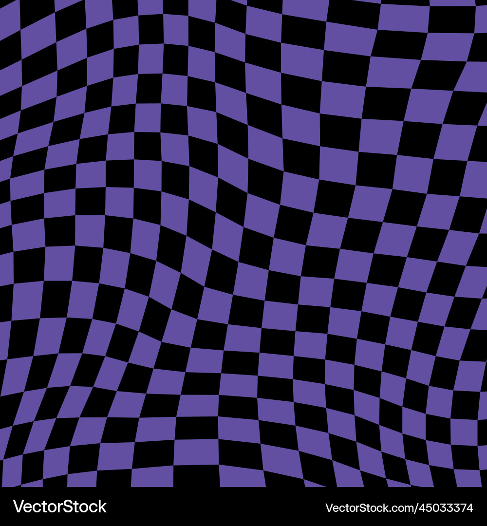 Groovy retro pattern background in psychedelic Groovy retro pattern background in psychedelic vector image