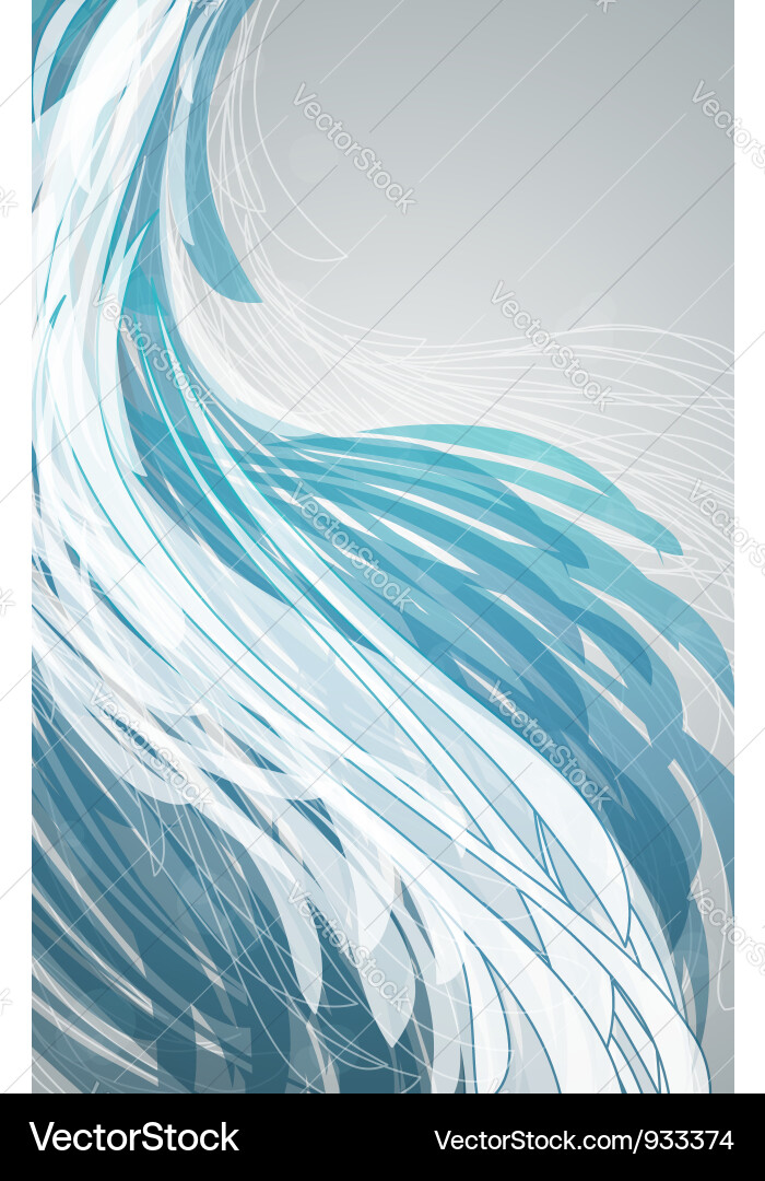 White Gradient Abstract Background vector image