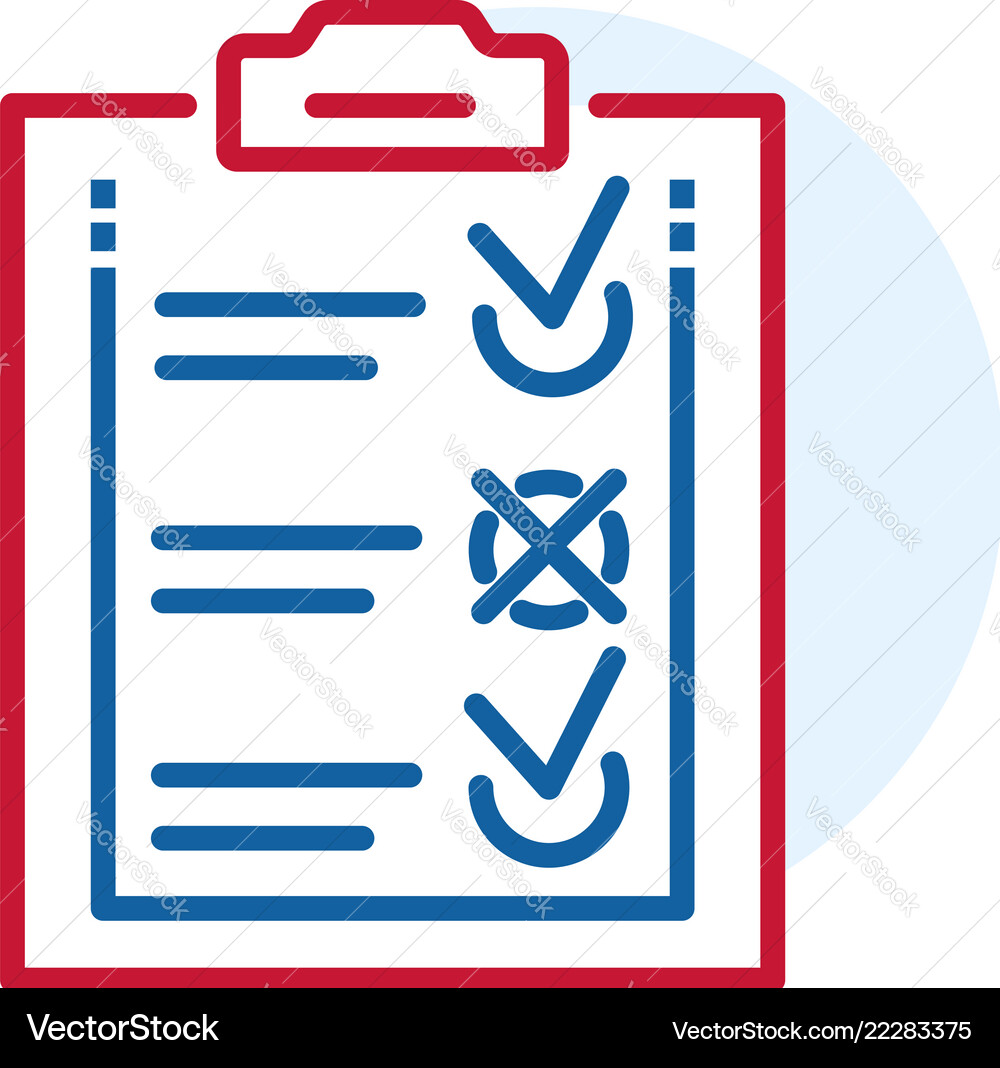 Delivery check list icon outline style Delivery check list icon outline style vector image