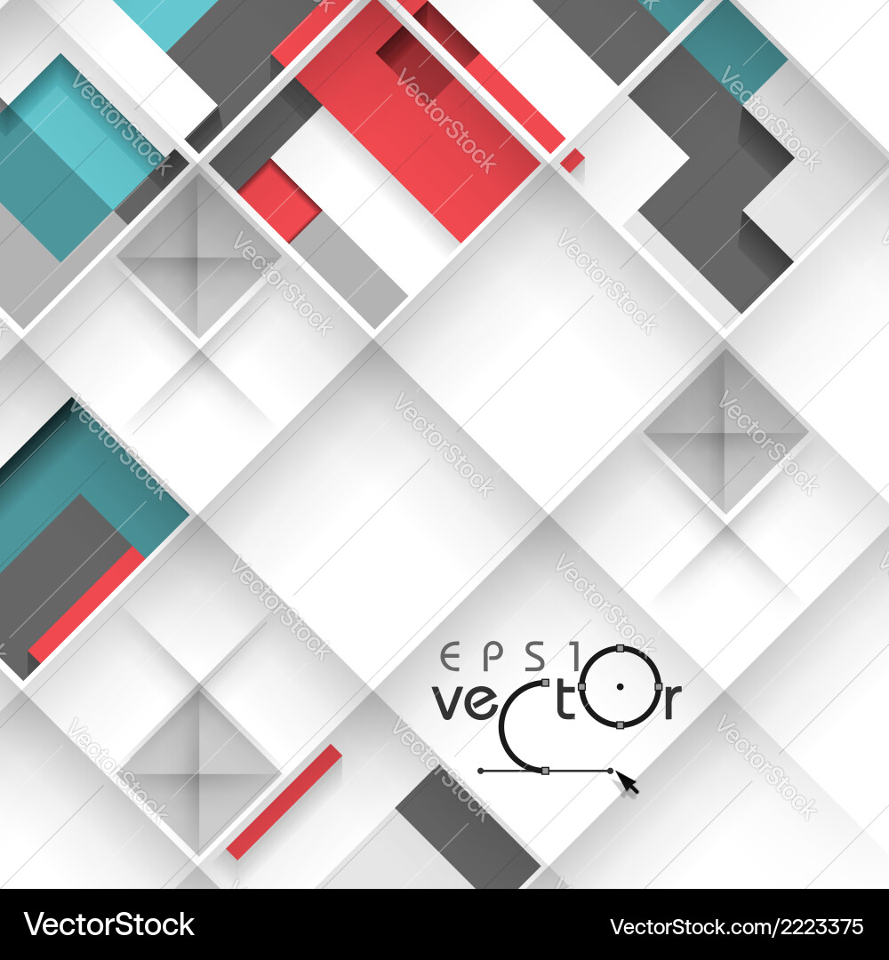 Geometric Shape Pattern vector image
