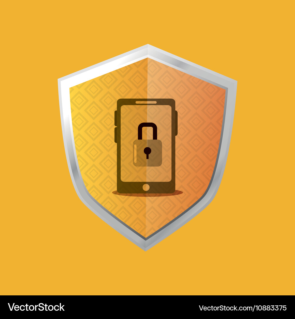 Virtual security system icons image Vector Image
